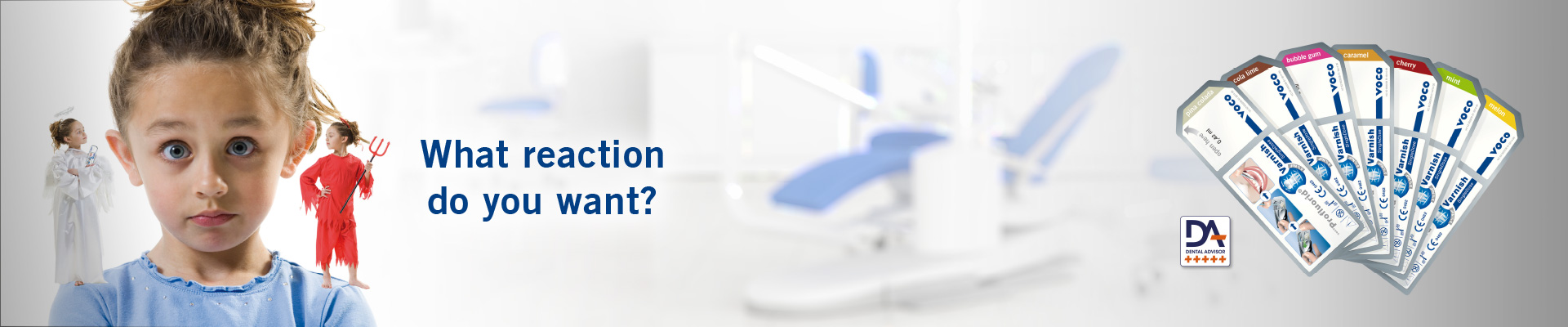 Young girl with varnish - What reaction do you want?