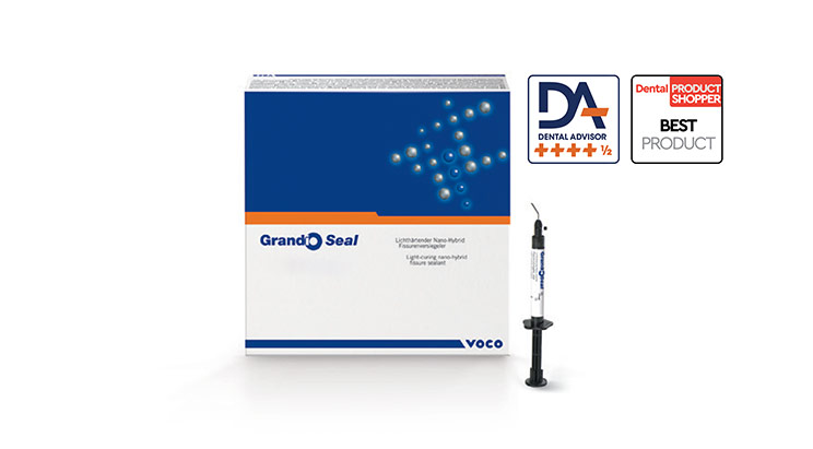 Grandio Seal dental sealant box and syringe